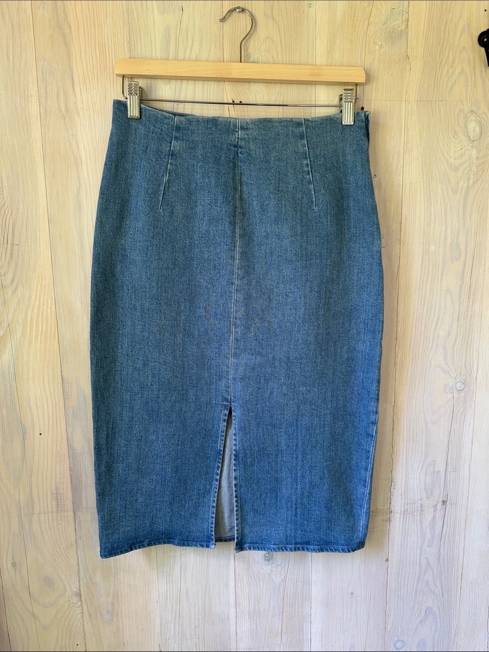J. Crew Denim Jean Pencil Skirt Size 28